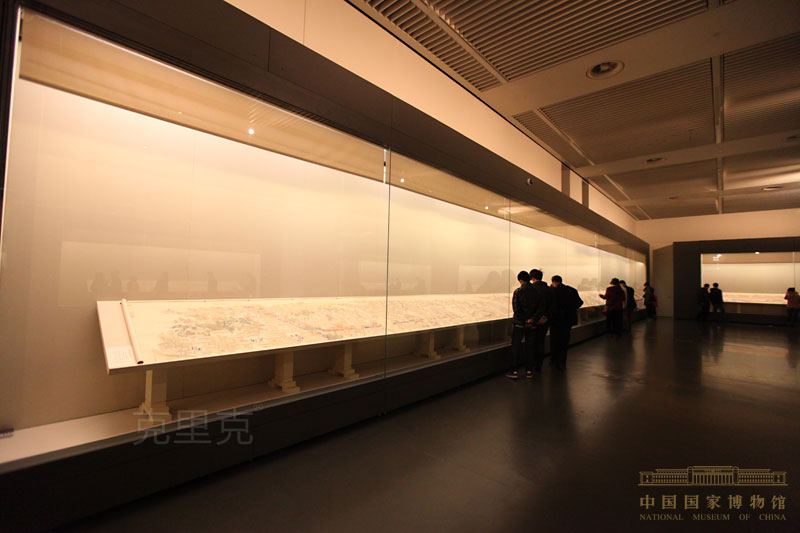中國國家博物館乾隆南巡圖展柜 中國國家博物館乾隆南巡圖展柜